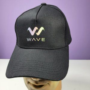 WAVE Vape Snapback Hat Cap Black